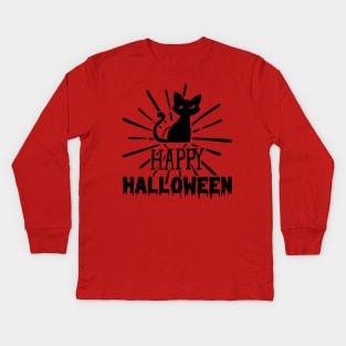 Happy Halloween Kids Long Sleeve T-Shirt